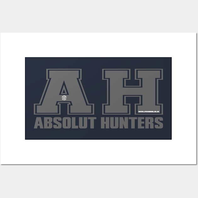 Detectorists Absolut Hunters mk1 Eye Voodoo Wall Art by eyevoodoo